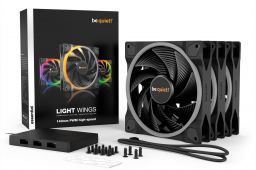 Be quiet! LIGHT WINGS 140mm PWM High speed Triple-Pack